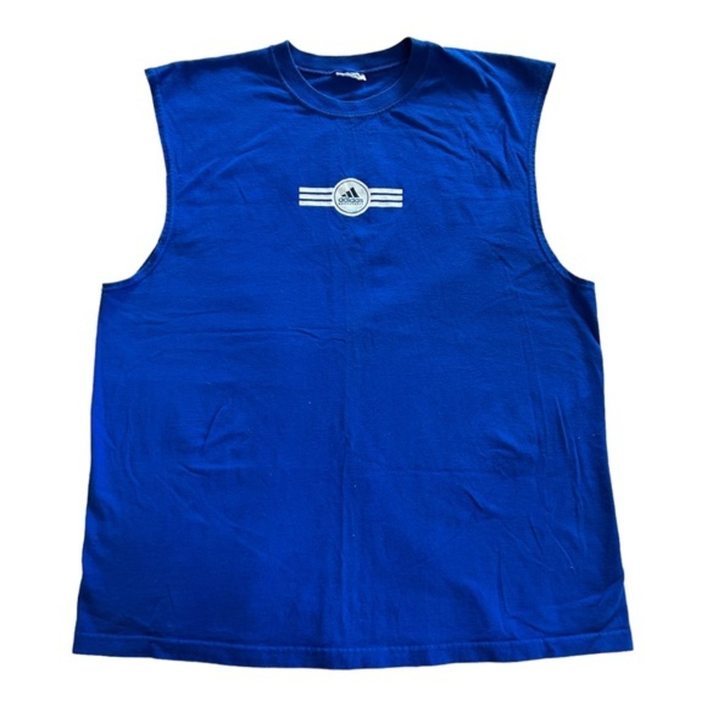 Adidas Cobalt Blue Sleeveless Basketball Tank Sz XL
